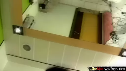 teen 18+ shegirl shoots a cumshot from her cock