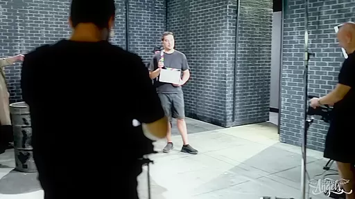 Lance Hart & Chanel Santini in BTS - Wonder Woman: A XXX Trans Parody - TransAngels