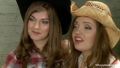 Stiff Competition Ts Tiffany Star Fucks the Living Cow Girl Hell out of A Hot Southern Girl