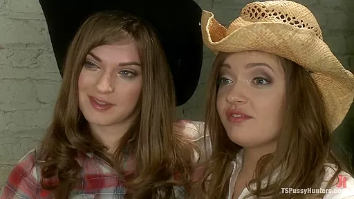 Stiff Competition Ts Tiffany Star Fucks the Living Cow Girl Hell out of A Hot Southern Girl