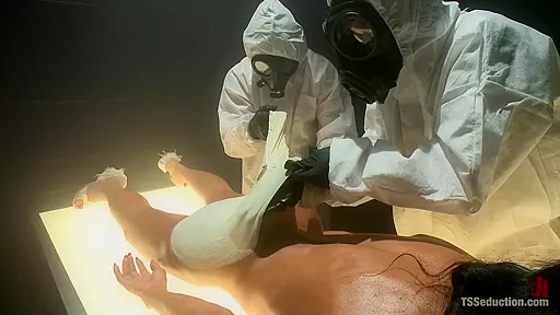 Year 2113 Black Market Sex Droids Women with Cocks in High Demand