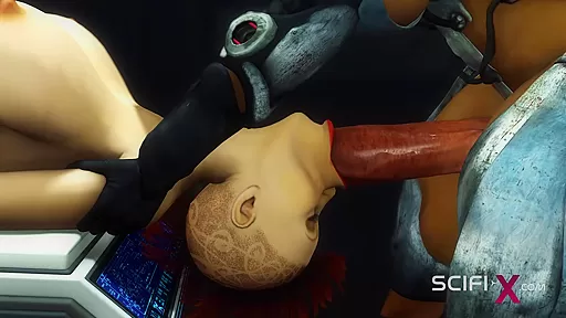 Super sexy girl getting cuffed and fucked by hot shemale with a huge dick