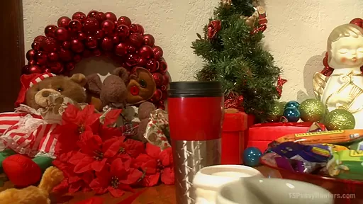 Christmas Can Go Fuck Itself Or She can Fuck the Xmas Elf w her Cock
