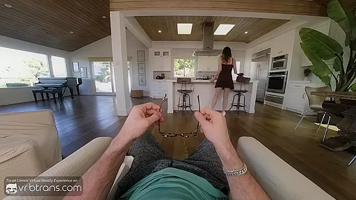 VRB Trans Magic glasses with cute Asia Belle in POV VR Porn