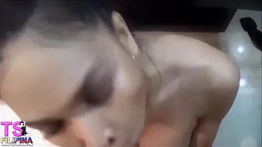 TS Filipina Hot Beautiful Shemale Fuckin' With Her Thai Friend