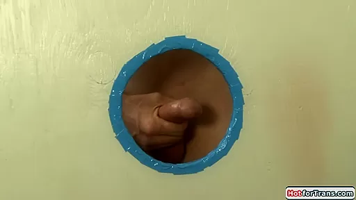 teen 18+ trans Alexa Scout give gloryhole bj and is anal reamed