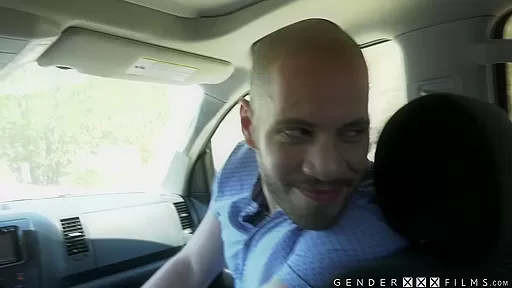 TS Kate hitchhikes her way to become a pornstar