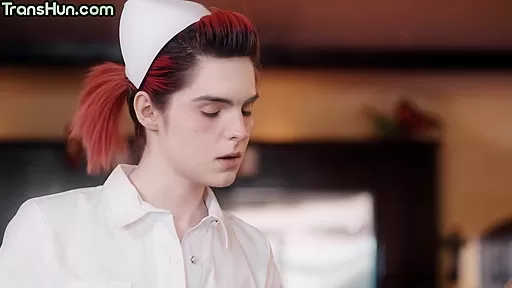 Nympho transgenders fuck females in cunt in group sex