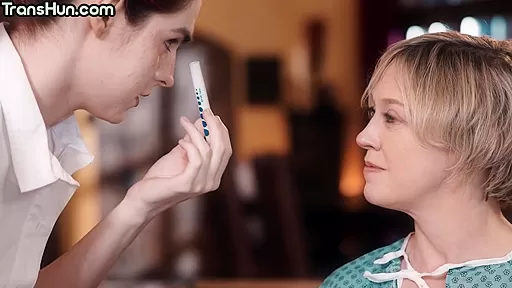 Nympho transgenders fuck females in cunt in group sex