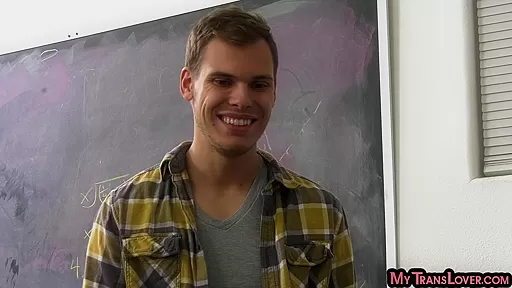 Bigtitted transgender fucked by big cock in doggystyle