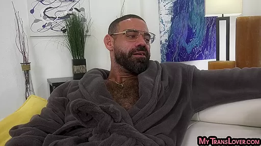 Bigtitted nympho tranny drilled by BWC male in anal hole