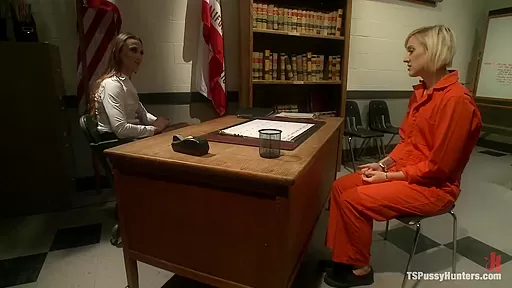 Pay up with your pussy Ts Jackie Woods fucks a hot shoplifter
