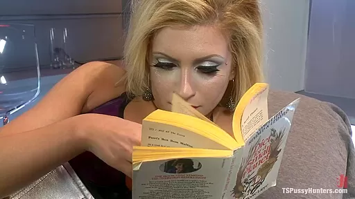 Energize a Penis onto Her Beautiful Latex Covered Crotch Sci Fi SEX