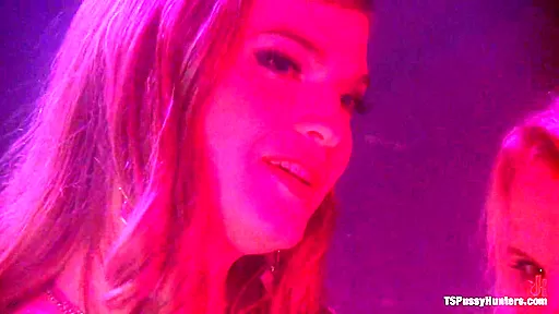 Clubbing It Her Cock throbs to the Music inside Her Dates Pussy