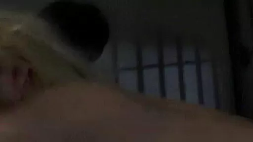 NO Lesbo Action in County Jail: Honey Foxxx and her Massive Cock Fuck a Blonde Inmate