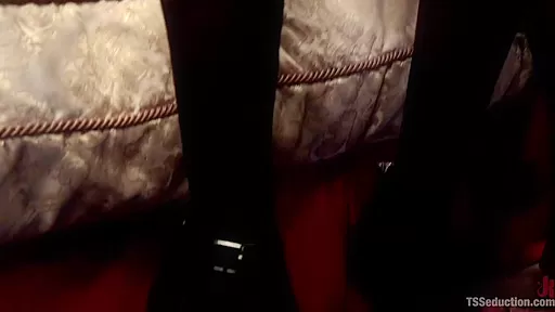Cherry lures boytoy for deep ass pounding 3some with Natassia's cock!