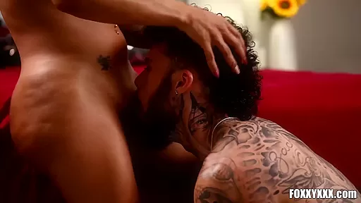 TRANSEROTICA Redhead TS Foxxy Fucks With Tattooed Ink Fit