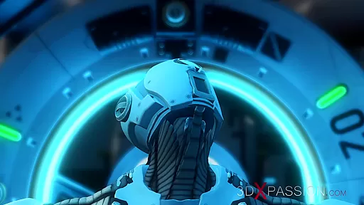 Sex cyborg futa gederation 7. Super fuck system in the sci-fi lab
