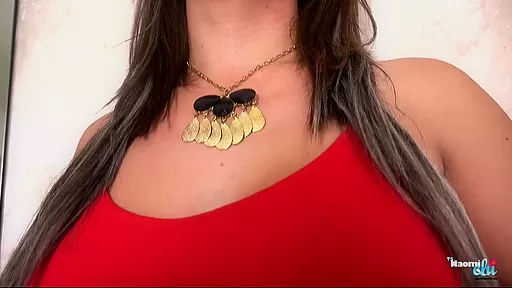 Busty Transsexual Babe spewing THICK CUM
