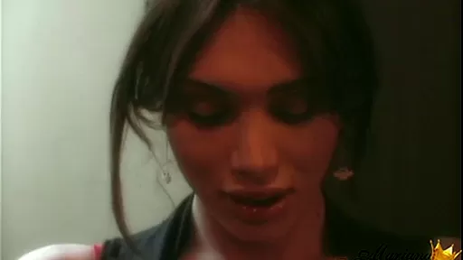 IMPRESSIVE cock on this amateur tranny