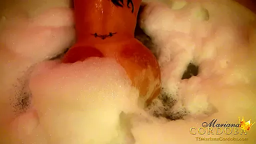 Hand job in the hot tub