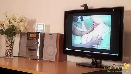 Masturbating to porn