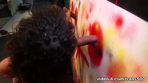 Bella Rosario in Ms.Rosario's Gloryhole Experience - Trans500