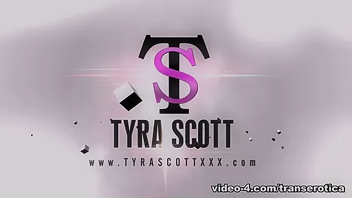 Tyra Scott Stroking In Pink - TransErotica