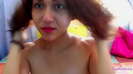 Hung Sapphire big cock and panties