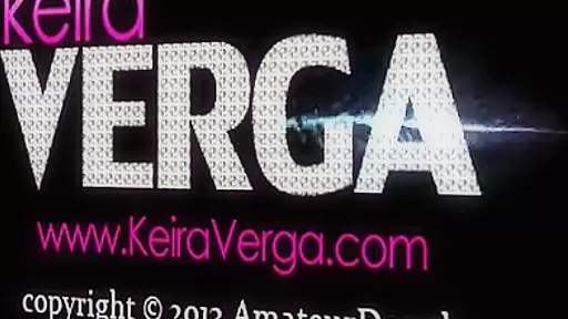This was the FIRST TIME that famous TS Keira Verga had Lesbian Sex