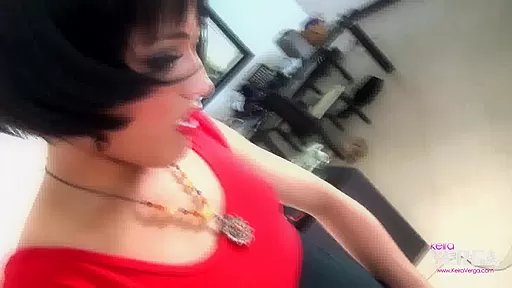 Playing with her cock pump