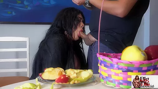 Fruit Basked blowjob