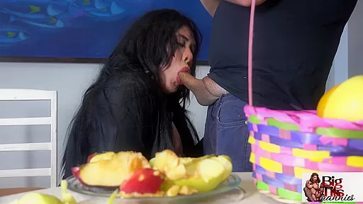 Fruit Basked blowjob
