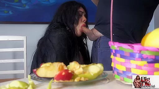 Fruit Basked blowjob