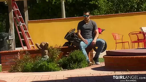 Aubrey Kate has never looked so good as in this semi outdoor video in the sun with Dante Colle