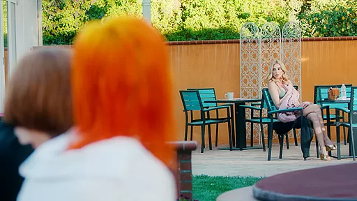 Two transgender masseuses Shiri and Kenzie go roque on busty milf Kenzie turning into hot threesome