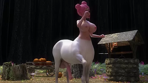 Amy's Big Wish - Centaur Things 2 of 2 - Futanari Centaurs Breeding Each Other In Their Butts!
