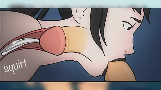 MOTION COMIC - Her StepDaughter - 2 - Futanari Girl Gets A Blowjob From Her Girlfriend!