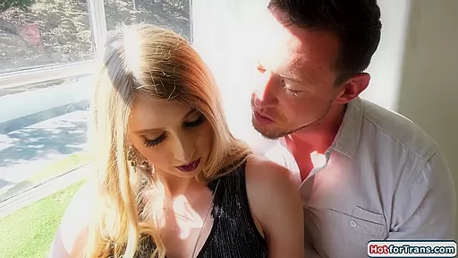 Shemale Janelle Fennec is cock sucked rimmed and anal reamed