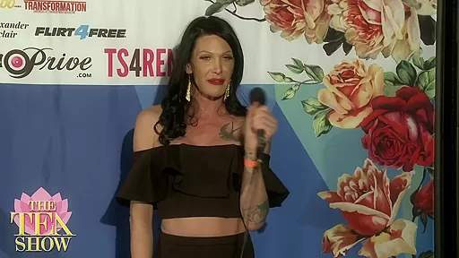 Tgirl Kacy On 2017 Transgender Erotica Awards Red Carpet - Sex Movies Featuring Kacy Tgirl