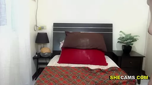 Sexy Shemale Plays With Her Hard Big Dick