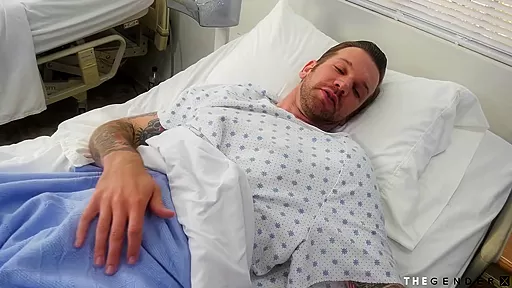 Nursing shemale barebacked from behind until cumshot