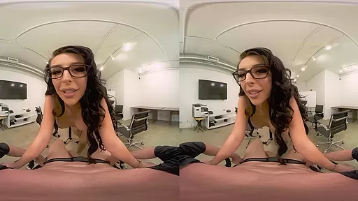 Chanel Santini in Horrible Boss Shemale VR Porn Video - VRBTrans