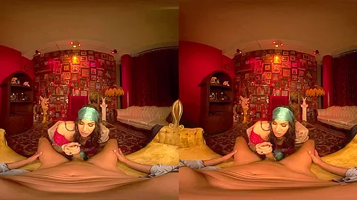 Ryder Monroe in My ASStrologer Shemale VR Porn Video - VRBTrans