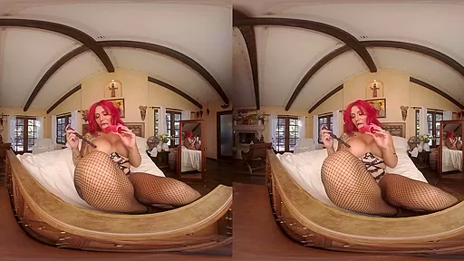 Demii D Best in Maid for Anal Shemale VR Porn Video - VRBTrans