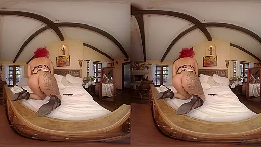 Demii D Best in Maid for Anal Shemale VR Porn Video - VRBTrans