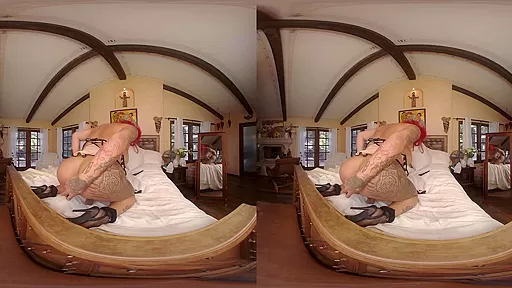 Demii D Best in Maid for Anal Shemale VR Porn Video - VRBTrans