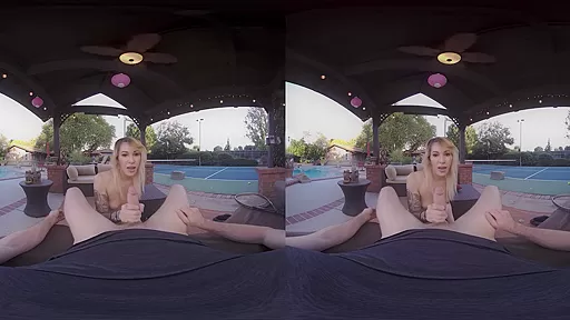 Ryder Monroe in Private Lesson Shemale VR Porn Video - VRBTrans