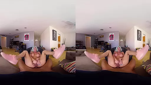 Domino Presley in Paid In Full Shemale VR Porn Video - VRBTrans