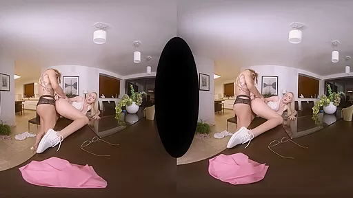 Vanessa Jhons in Maid With Benefits Shemale VR Porn Video - VRBTrans